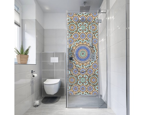 Panneau mural de douche mySpotti Fresh Jill aspect carrelage 210 x 100 cm FS-F3-943 Panneau mural de douche mySpotti Fresh Jill aspect carrelage 210 x 100 cm FS-F3-943