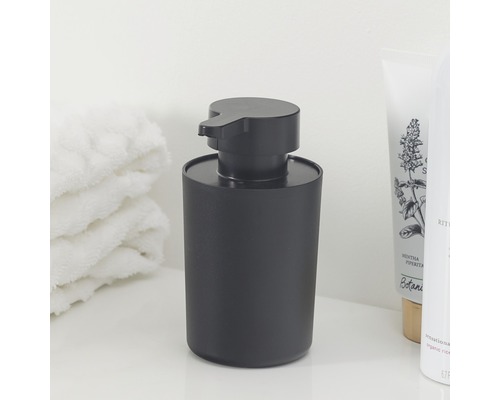 Distributeur de savon noir pour la salle de bain