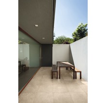 Dalles de sol ardoise gris foncé 60x60x2 cm