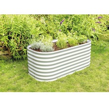 Hochbeet klassisch Vitavia Vita 630 Basic 162,1x82,1x63 cm silber