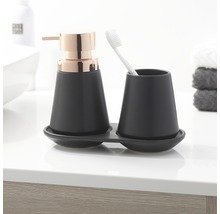 Zahnputzbecher Conical schwarz