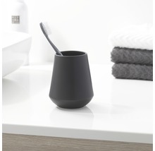 Zahnputzbecher Conical schwarz