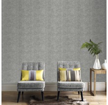 Papier peint intissé 32-662 peau de crocodile gris