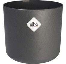 Pot de fleurs rond en plastique avec le logo Elho