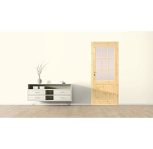 Pertura Landhaustür Fengur Fichte 98,5x198,5 cm Rechts 02/SP9 (ohne Glas)
