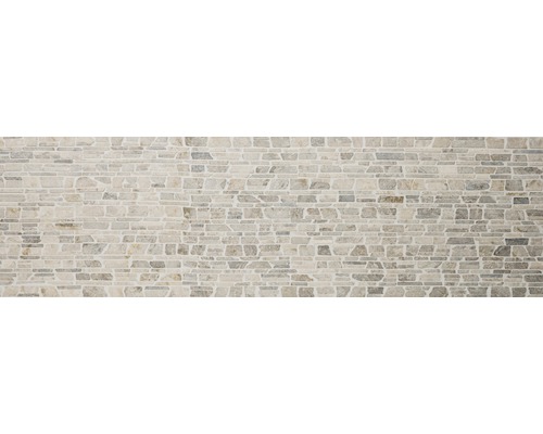 Mur en mosaïque de pierre naturelle