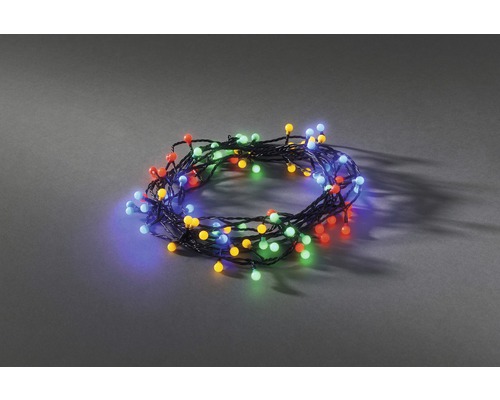 Lichterkette Konstsmide Globe 80 LEDs Lichtfarbe bunt