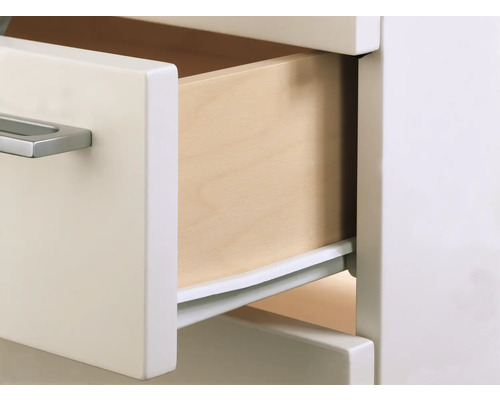 Gros plan d''un élément de tiroir ouvert avec poignée