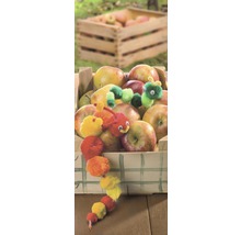 Acryl-Pompons mit Öse rot Mix ca. 45 Stück