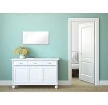 Chauffage en verre infrarouge Vitalheizung HVH600GS 58,5x118,5 cm blanc 600 Watts