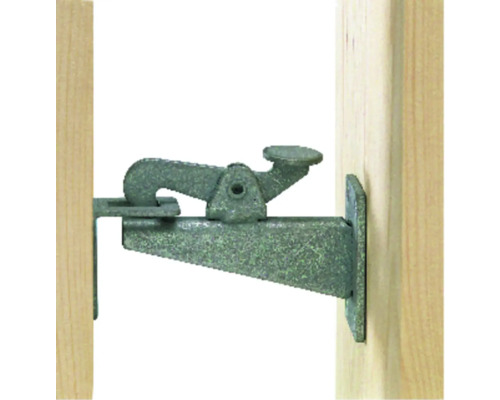 Loquet de portail en métal pour la fixation sur les portails en bois