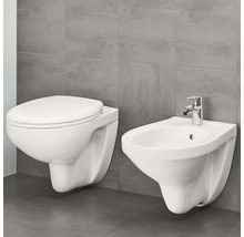 Wand-WC-Set GROHE Bau Keramik Tiefspüler ohne Spülrand weiß 39351000-thumb-3