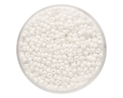 Rocailles blanc intense 2,6 mm 17 g