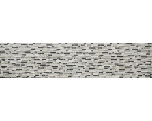 Mosaïque en verre, forme rectangulaire