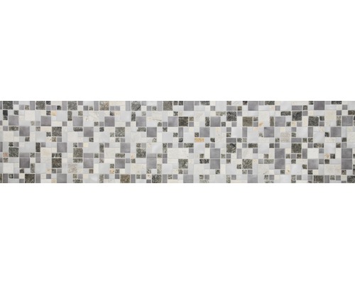 Mosaïque de carreaux avec des formes carrées