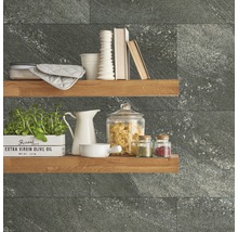 Kunststoffpaneel G x Wall+ Dark Stone 600 x 300 x 5 mm