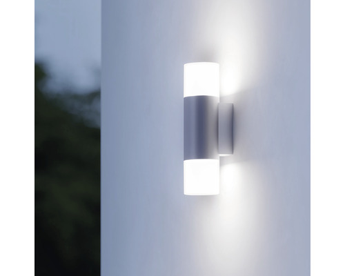 Éclairage mural extérieur Steinel L 585 1 ampoule blanc avec détecteur de  mouvement - HORNBACH