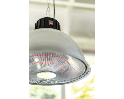 Radiateur radiant suspendu pour l''extérieur