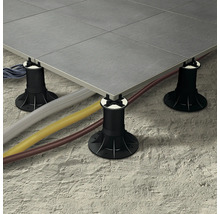 Dalle de terrasse FLAIRSTONE en grès cérame fin Sand bords rectifiés 60 x 60 x 2 cm-thumb-2