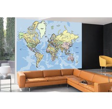 Fototapete Vlies 18072 World Map 7-tlg. 350 x 260 cm