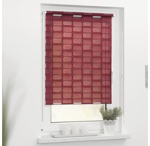 Gemustertes Rollo am Fenster zur Lichtregulierung