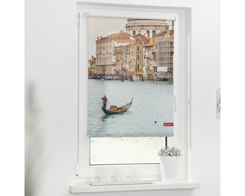 Store à clipser store tamisant Lichtblick sans perçage Venise I 45x150 cm avec support à clipser