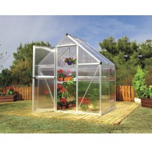 Serre Palram – Canopia Mythos 6x4 panneaux alvéolés 4 mm 185 x 126 cm alu