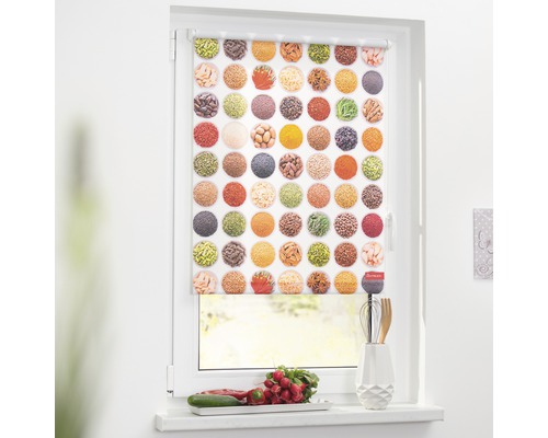 Store à clipser Lichtblick sans vissage épices 120x150 cm, supports de serrage compris Store à clipser Lichtblick sans vissage épices 120x150 cm, supports de serrage compris