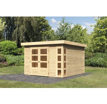Gartenhaus Karibu Naomi 6 334 x 331 cm natur