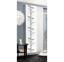 Schiebegardine Asbach grau 60x245 cm