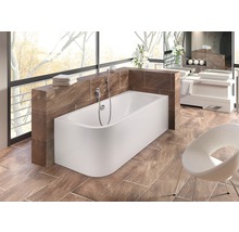 Badewannen Set OTTOFOND Spirit 80 x 180 cm weiß glänzend glatt 703923-thumb-0