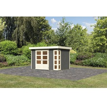 Gartenhaus Karibu Naomi 4 330 x 238 cm terragrau