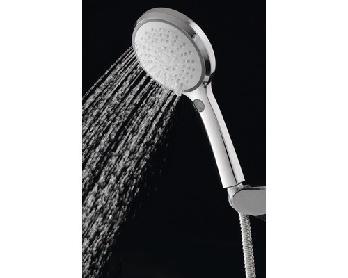 Handbrause mit Wasserstrahl