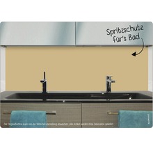Panneau mural salle de bains mySPOTTI aqua beige 90x45 cm-thumb-1