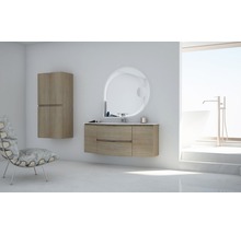 Meuble bas BadenHaus Vague largeur 34 cm tabac chêne déjà monté 54836