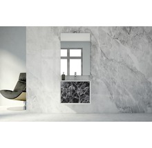 Waschtischunterschrank Baden Haus Bellagio BxHxT 70 x 51 cm x 46 cm Frontfarbe schwarz glanz 54867