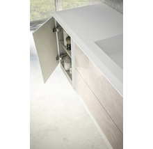 Meuble bas Baden Haus Bellagio largeur 35 cm gris pierre déjà monté 54886