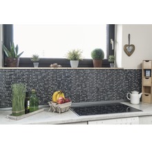 Glasmosaik XCM MV708 29,8x30 cm schwarz