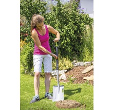 Bêche de jardinier télescopique for_q 99405