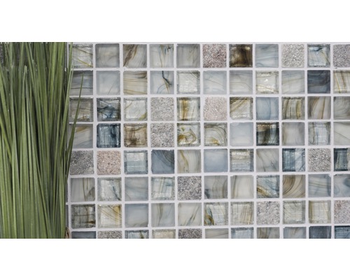 Quadratische Mosaikfliesen für Wandgestaltung