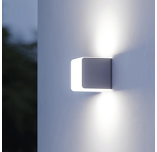 Applique extérieure LED à capteur 9,1 W 493 lm 3000 K blanc chaud h 131,5 mm Bluetooth L 830 SC anthracite/blanc-thumb-3