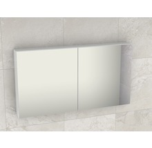 Spiegelschrank K-Line 70x120 cm 2 trg. Weiß