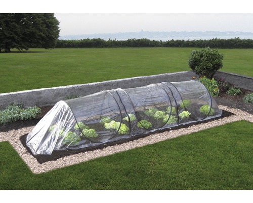 Rallonge tunnel pour châssis de culture, tunnel de protection pour plantes 110 cm Serre tunnel de jardin avec plantation