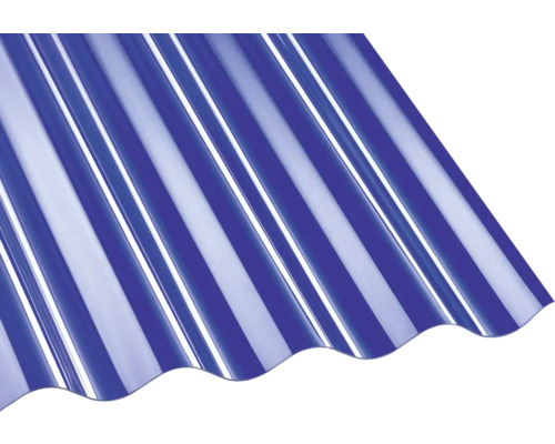 Plaque ondulée en plastique