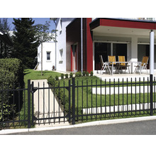 Portail double ALBERTS Chaussee 301 x 120 cm noir