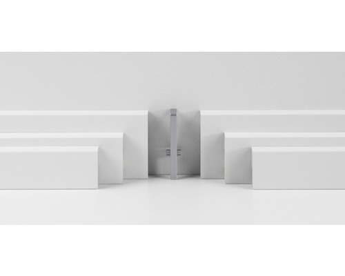 Plinthes avec clip de montage pour fixation murale