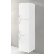 Hochschrank Baden Haus Sting Breite 45 cm weiß hochglanz fertig montiert