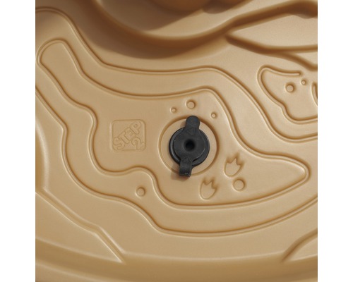 Detailaufnahme einer Step2-Spielzeugstruktur mit Abflussstopfen