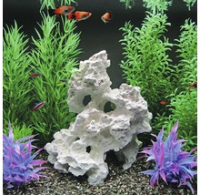 Décoration d'aquarium Zanzibar X-Large 28 x 23 x31 cm blanc