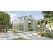 Gewächshaus Vitavia Zeus Comfort 10000 Hohlkammerplatten 10 mm 258,4x390,8 cm Aluminium